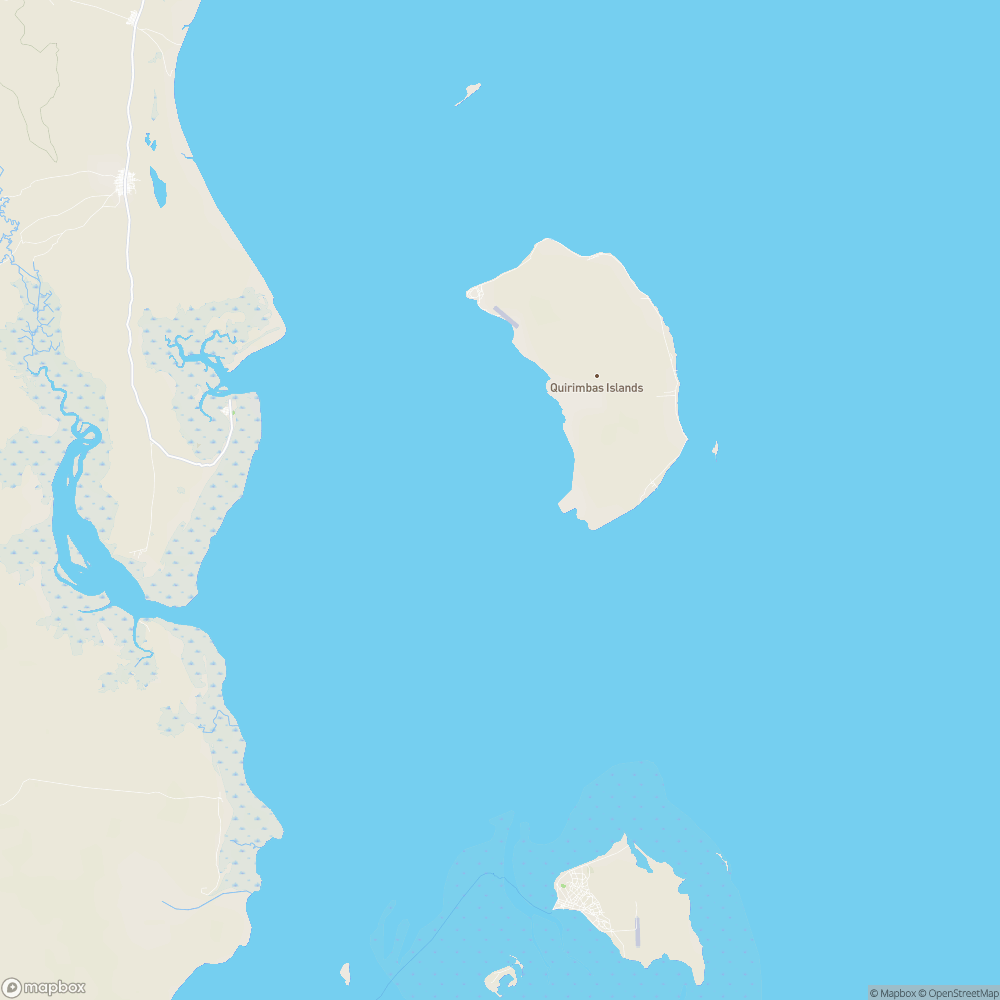 Quirimbas Archipelago Map